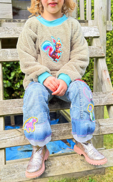 YORIK, Oversize Kapuzensweater, Schnittmuster