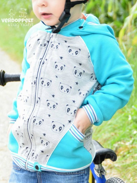 Pablo, Raglanjacke/Sweatshirt, Schnittmuster