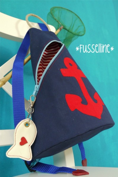 Schnittmuster kleiner Tagesrucksack zum Umhängen