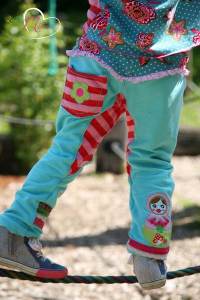 INDIGO, Kinder-Sweathose, Schnittmuster