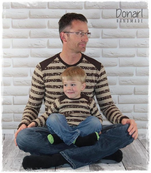 Mister Pepe, Herrenshirt mit Schulterpasse, Schnittmuster