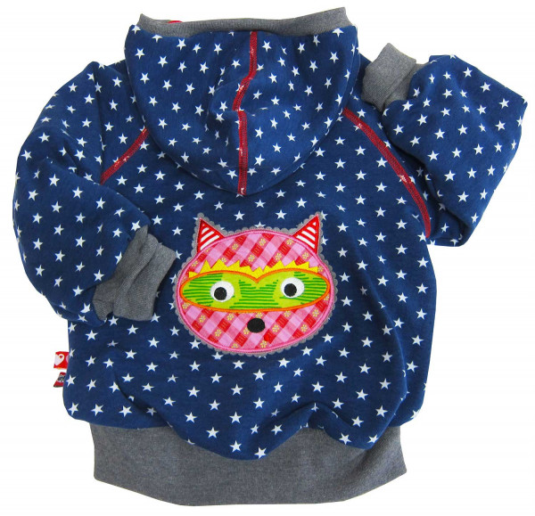 HUGO, Sweatjacke, Schnittmuster