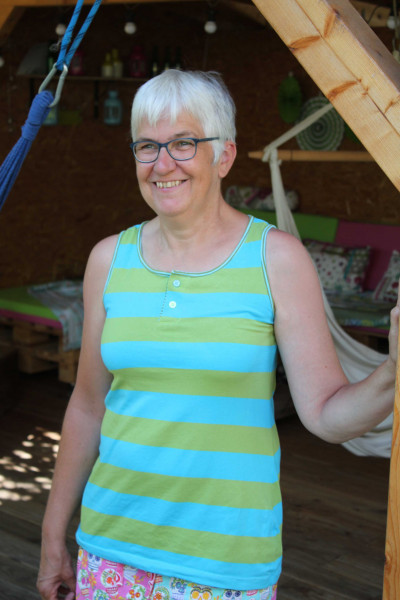 Nähanleitung Sommertop mit Knopfleiste