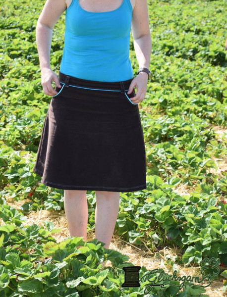 Lady SHAY, mialuna, Damenrock, Schnittmuster