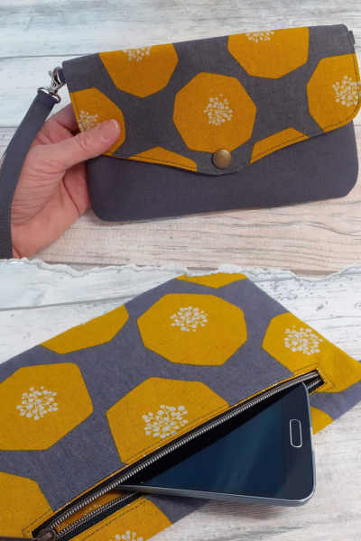 Clutch Tasche Gisi, kleine Handtasche, Ebook