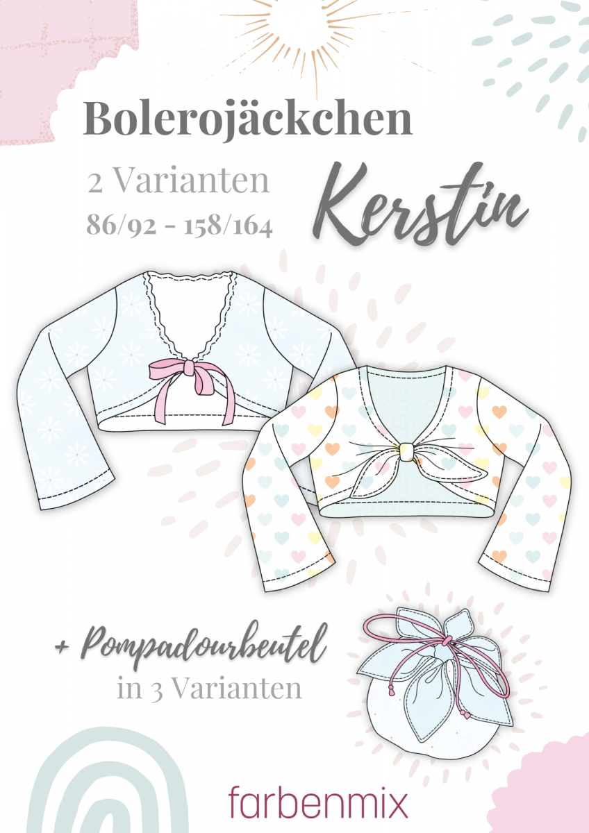 KERSTIN, Bolerojacke, Schnittmuster - Main Image