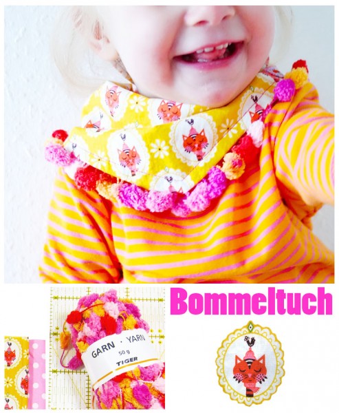 Bommeltuch nähen