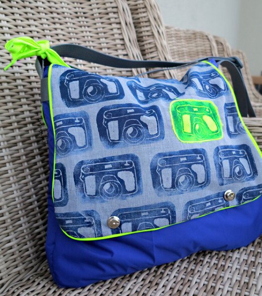 PDF-Schnittmuster Umhängetasche Bube von farbenmix.