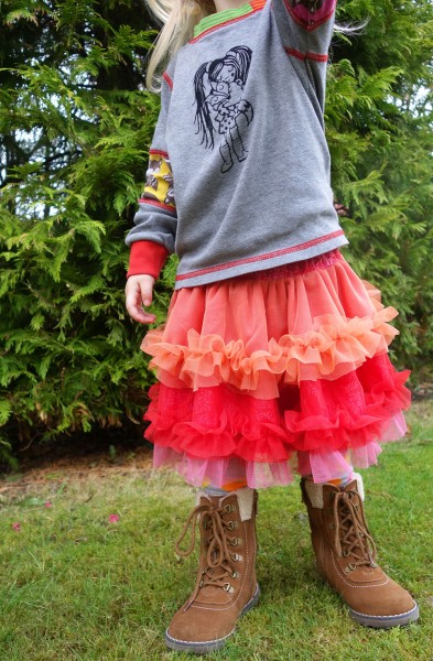 Tüllröckchen Download Schnittmuster