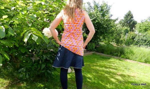 Lady Kenya, Damen-Jerseyrock, Schnittmuster