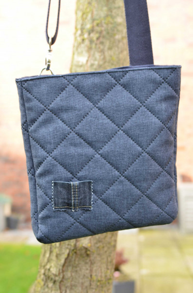 Ebook Schnittmuster "Männersache" kleine Umhängetaschen aus Steppstoff.