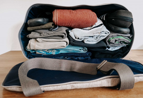 VarioFit von der Seite bepackt