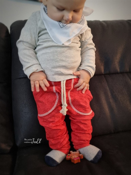 Schnittmuster Checkerhose Klimperklein in schmaler Passform Gr. 44-104