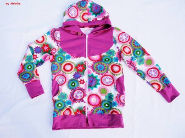 Bella, Mädchen-Sweatjacke, Schnittmuster