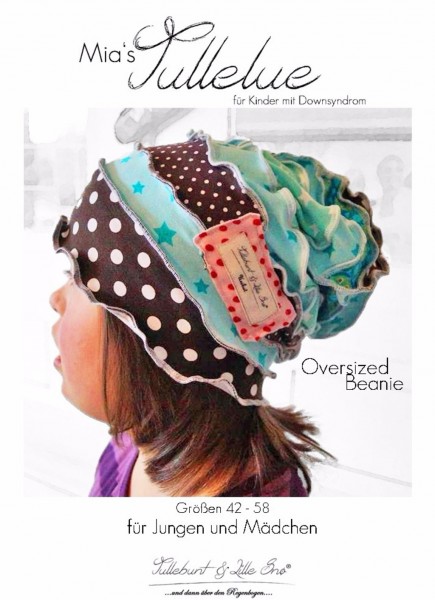 Schnittmuster Kindermütze Beanie "Mia's Tullelue" für Kids mit Down-Syndrom