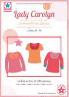 Lady Carolyn, Damenshirt mit Einsatz, Schnittmuster