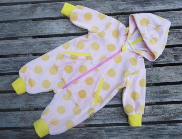 Kuschelanzug, Klimperklein, Papierschnittmuster