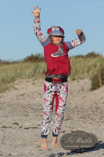 INDIGO, Kinder-Sweathose, Schnittmuster