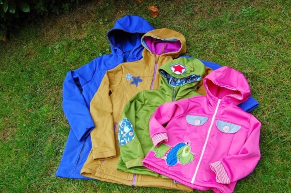 Softshelljacken für Kinder nähen
