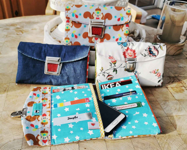 Geldbörse Ulla, Nähanleitung