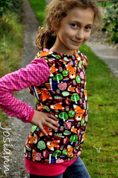 Rose, Kindershirt von miaLuna, Schnittmuster