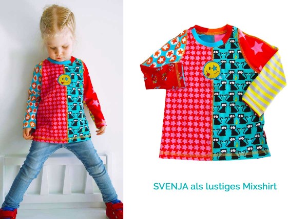 Shirt aus Jerseyresten Nähanleitung