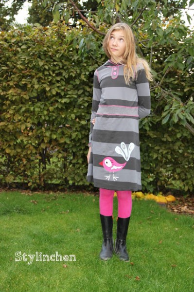 NIKA, Sweatkleid, Schnittmuster