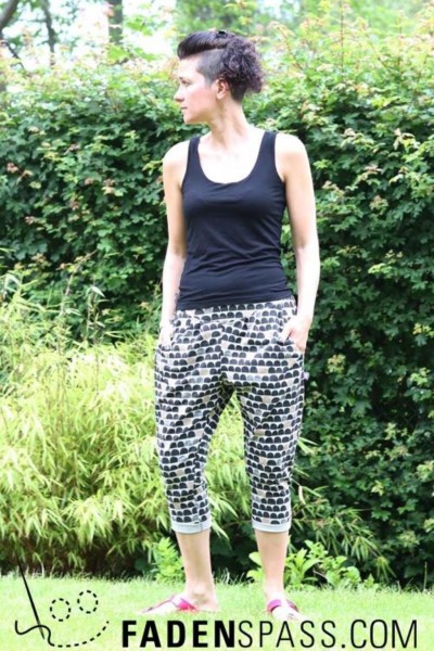 AVA, Chino-Hose für Damen, Schnittmuster