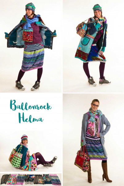 Ballonrock Schnittmuster Ibizalook