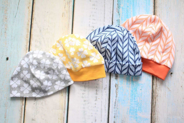 Ebook Schnittmuster Minutenmütze von Klimperklein, Kopfumfang 41-61, für Kids und Erwachsene