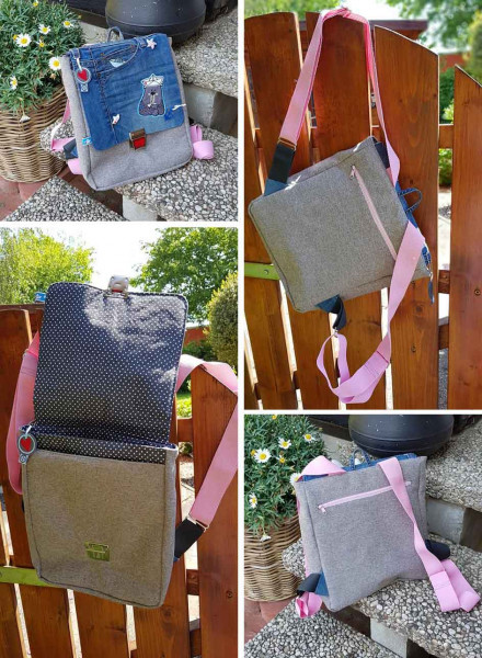 Rucksack Otto, PDF-Schnittmuster mit Nähanleitung