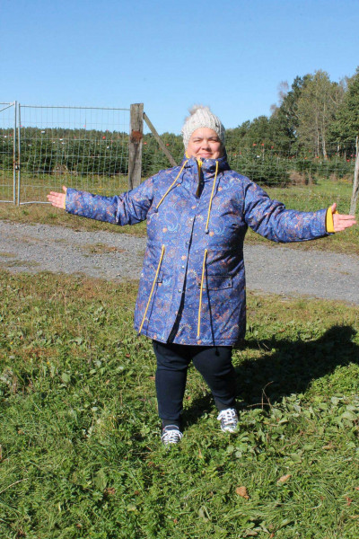 Big Lady Neve, Damenparka, miaLuna Schnittmuster