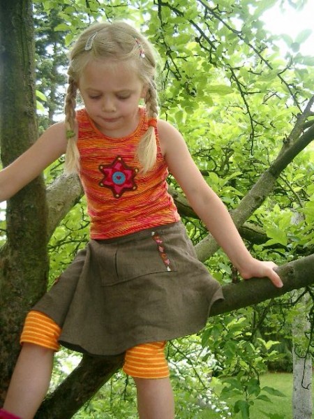 AMRUM, Wickelrock / Top, Papierschnittmuster