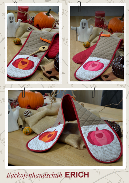 Backofenhandschuh Erica, Ebook Farbenmix