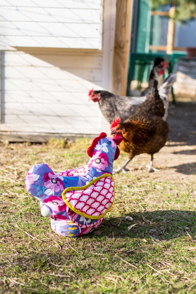 Digital Schnittmuster Eierwärmer Hennriette mit Eierlegefunktion