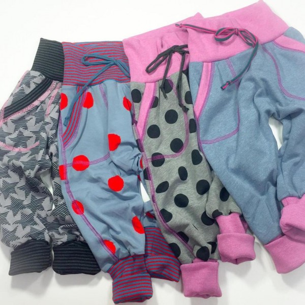 Checkerhose, Gr. 44 - 104, Schnittmuster