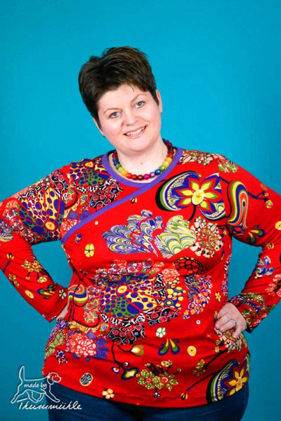 Big Lady Zeena, Plus-Size-Damenshirt, Schnittmuster