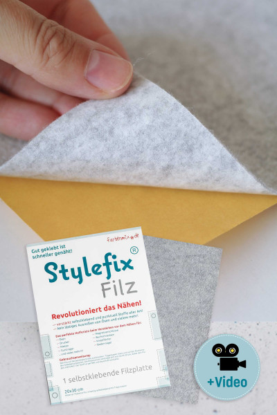 Stylefix-Filz Gewebeverstärkung selbstklebend von Farbenmix Stylefix-Filz Gewebeverstärkung selbstklebend von Farbenmix