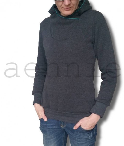 Lady Serena, Damen-Hoodie, Schnittmuster