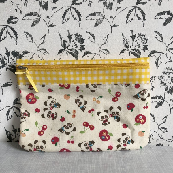 Täschchen-Set aus Stoff und Wachstuch, Ebook