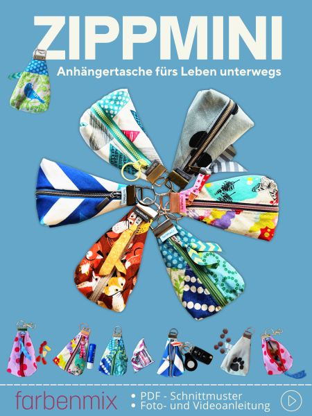 ZippMini, Anhängertasche fürs Leben unterwegs, Kreativ-Ebook