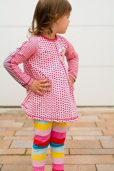 Kindershirt nähen - Schnittmuster Svenja von farbenmix