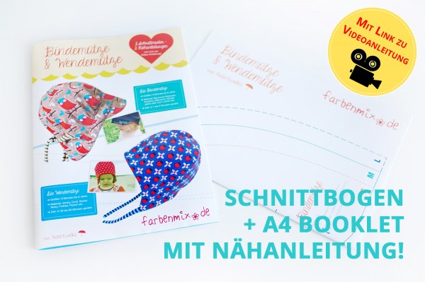 Kindermütze nähen mit Anleitung