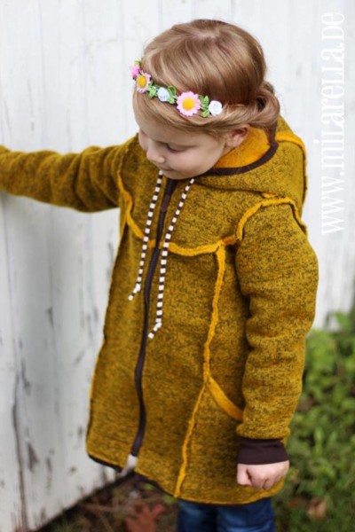 Shiva, Kindermantel, Schnittmuster