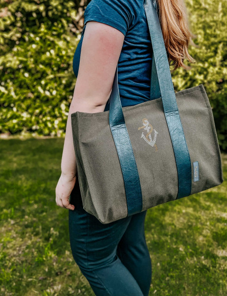 Ebook Schnittmuster Schultertasche Tote Bag Jella