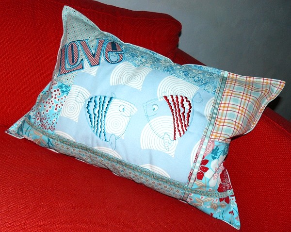 Patch mit Liebe Kissen, Kreativ-Ebook als Geschenk