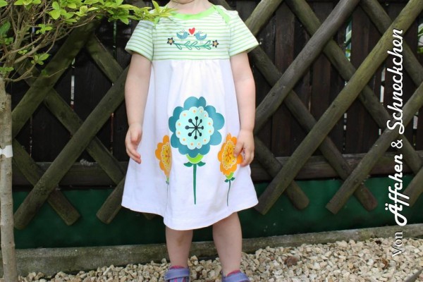 Kinderkleid Klimperklein, Schnittmuster