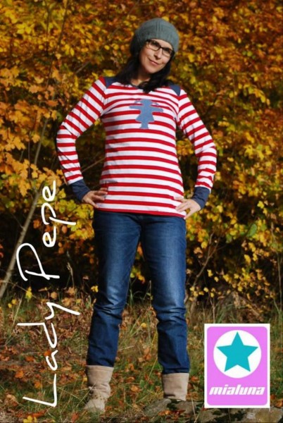 Lady Pepe, Basic-Damenshirt, Schnittmuster