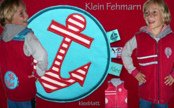 kleinFEHMARN, Kinderjacke, Schnittmuster