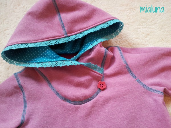 Serena, Kinder-Hoodie, Schnittmuster